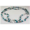 Image 1 : 750.00CTW FASHION PEARL & TURQUOISE NECKLACE