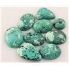 Image 1 : Natural Turquoise 185.03ctw Loose Small Gemstone Lot of
