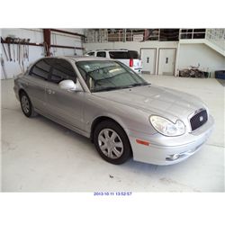 2005 - HYUNDAI SONATA // RESTORED SALVAGE TITLE