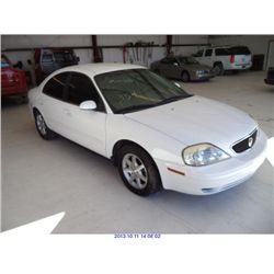 2003 - MERCURY SABLE
