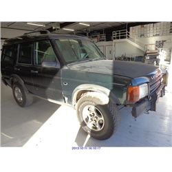 2000 - LANDROVER DISCOVERY // RESTORED SALVAGE TITLE