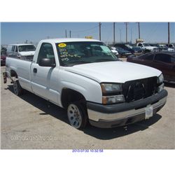 2005 - CHEVROLET SILVERADO