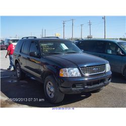 2003 - FORD EXPLORER