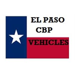 El Paso CBP Vehicles