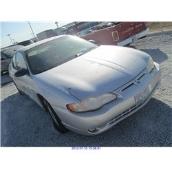 2001 - CHEVROLET MONTE CARLO