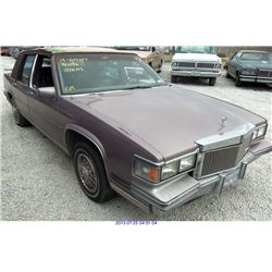 1986 - CADILLAC DEVILLE