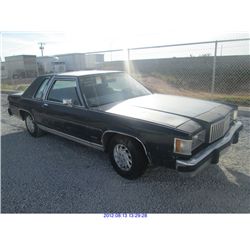 1984 - MERCURY GRAND MARQUIS