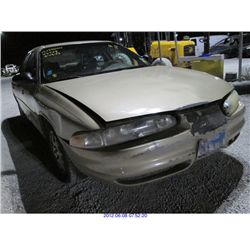2000 - OLDSMOBILE INTRIGUE//REBUILT SALVAGE