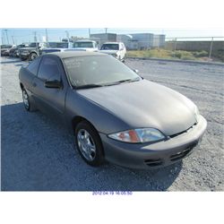 2000 - CHEVROLET CAVALIER// REBUILT SALVAGE