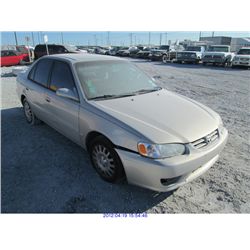 2001 - TOYOTA COROLLA