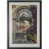 Image 1 : Juan Medina Signed Print Gateway to the Village -Framed