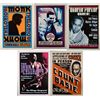 Image 1 : 5 Famous Jazz Concert Repro Posters Basie Monk Coltrane