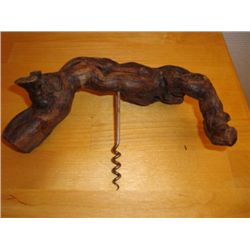 French Vine stock corkscrew