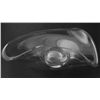 Image 2 : Large Clear Free form Art Glass Bowl