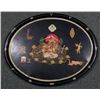 Image 1 : Ney Macminn Hand Painted Zodiac Ceremonial Tray 1953