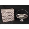 Image 1 : IS International Silver Plated Pierced Basket -In Box