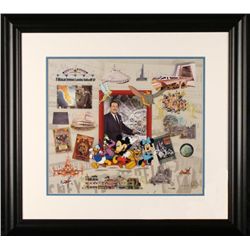 Walt Disney World Animation Cel Classic Art Collage