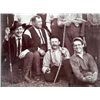 Image 2 : Antique Photograph Men Group Hunting Fishing Portrait