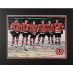 Blackhawks Olympic Team Photo Toews, Miller, Keith