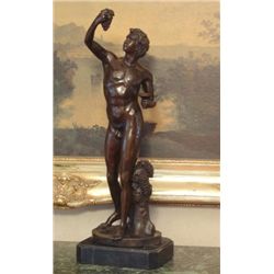 Magnificent Bronze Sculpture Bacchus