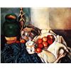 Image 1 : Still Life With Apples By Cezanne Giclee on Canvas