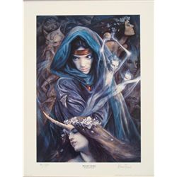 Hannah's Garden Brian Fround Signed Fantasy Art Print