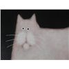 Image 2 : Cat With Purple Ball Daniel Kessler Print Canvas Art