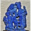 Image 1 : Lapis Lazuli carving on wooden base