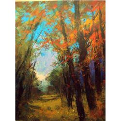 Autumn Afternoon By Schofield Oil 16x20