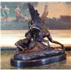 Image 3 : Romantic Bronze Sculpture Cupid and Psyche