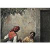 Image 3 : Italian watercolor Fortune teller R. Maghelli 19 cen