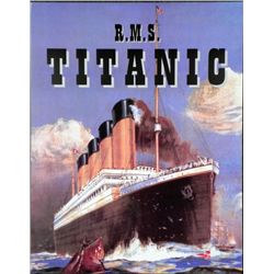 R.M.S. Titanic White Star Line Art Print 22 x 28 In