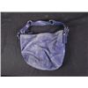 Image 2 : Coach Light Blue Suede Purse Hand Bag