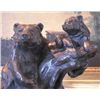 Image 4 : Magnificent Bronze Sculpture Grizzly Bear Mother & Cub