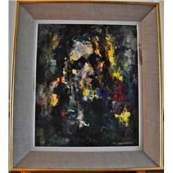 Ecce Homo by Robert Falcucci (1900-1989) O/C