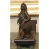 Image 4 : Divine Bronze Sculpture Queen Nefertiti Royal Bea