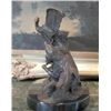 Image 4 : Wonderful Bronze Sculpture Retriever Hunting Dog & Duck