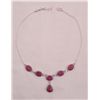 Image 1 : VERY IMPRESSIVE 68.50 CT NATURAL RED RUBY NECKLACE