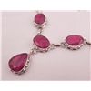Image 2 : VERY IMPRESSIVE 68.50 CT NATURAL RED RUBY NECKLACE