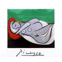 Pablo Picasso Marina Art Print Woman Reclining