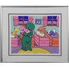 Image 1 : It Zwibble S/N Framed Tom Ross Print Bedtime at Mill