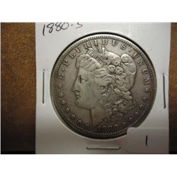 1880-S MORGAN SILVER DOLLAR