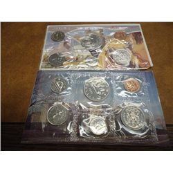 1976 & 82 CANADA (PF LIKE) SETS WITH ENVELOPES