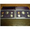 Image 1 : 1984 & 85 US PROOF SETS (WITH BOXES)