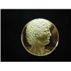 Image 1 : 2.12 TROY OZ. STERLING SILVER WITH 24KT OVERLAY
