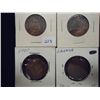 Image 1 : 1876-H,84,1907 & 15 CANADA LARGE ONE CENTS