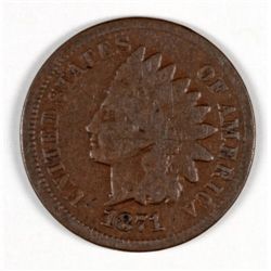 1871 INDIAN HEAD CENT VG