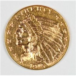 1915 $2.50 GOLD INDIAN CHOICE BU