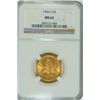 Image 1 : 1906-S $5 GOLD LIBERTY NGC MS-63 BETTER DATE COIN