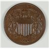 Image 1 : 1870 TWO CENT SEMI KEY DATE XF